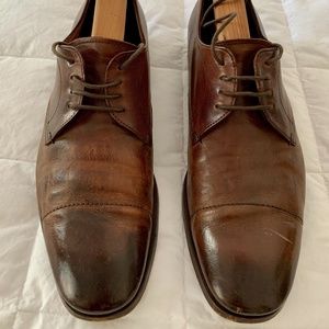 Men’s Prada Cap Toe Lace Up Shoes/ sz 8